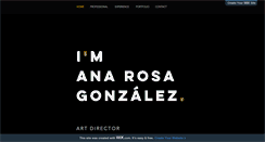 Desktop Screenshot of anarosagonzalez.com