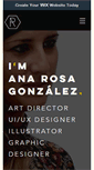Mobile Screenshot of anarosagonzalez.com